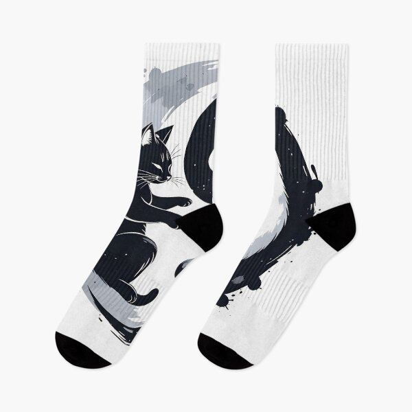 Item preview, tai chi cat Yin–Yang Tai Chi cat concept designed and sold by Uglyandcute.