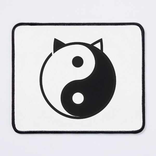 Item preview, tai chi cat Yin–Yang Tai Chi cat concept designed and sold by Uglyandcute.