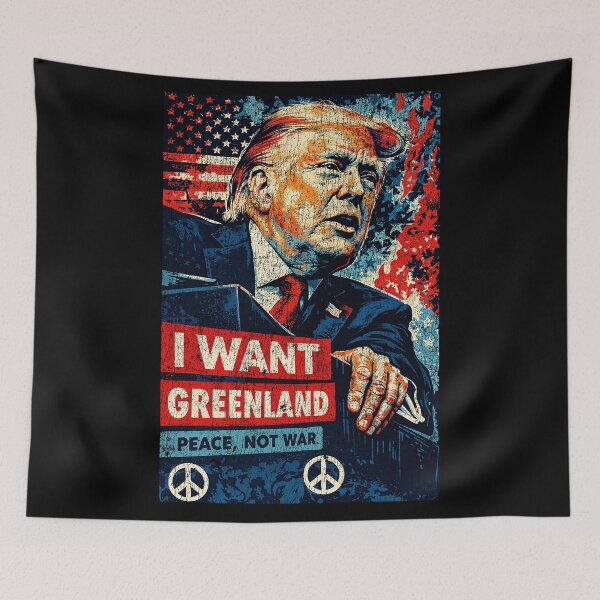 Item preview, I want greenland vintage designed and sold by markusvertikal.