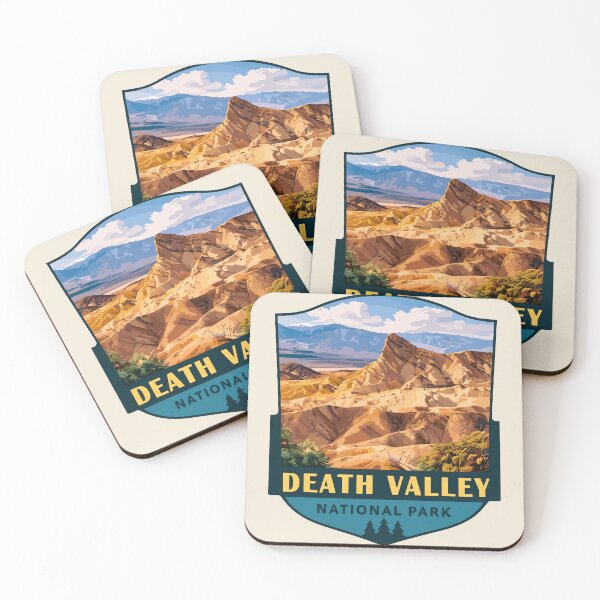 Artikelvorschau, Aufkleber für den Death-Valley-Nationalpark entworfen und verkauft von Gideon Emmerich.