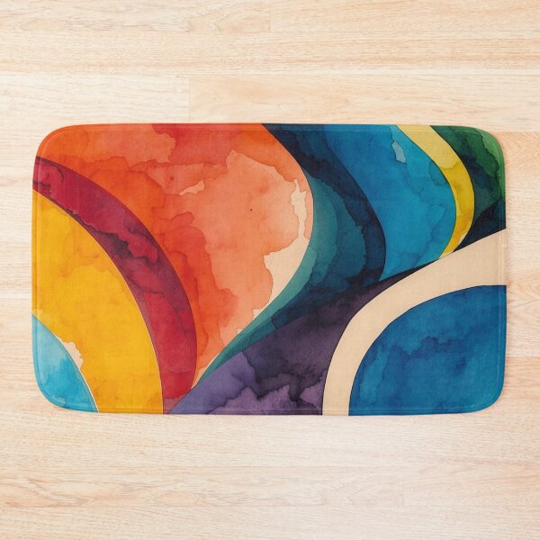 Item preview, Bold Colorwave Abstract designed and sold by Harmonic_Layers.