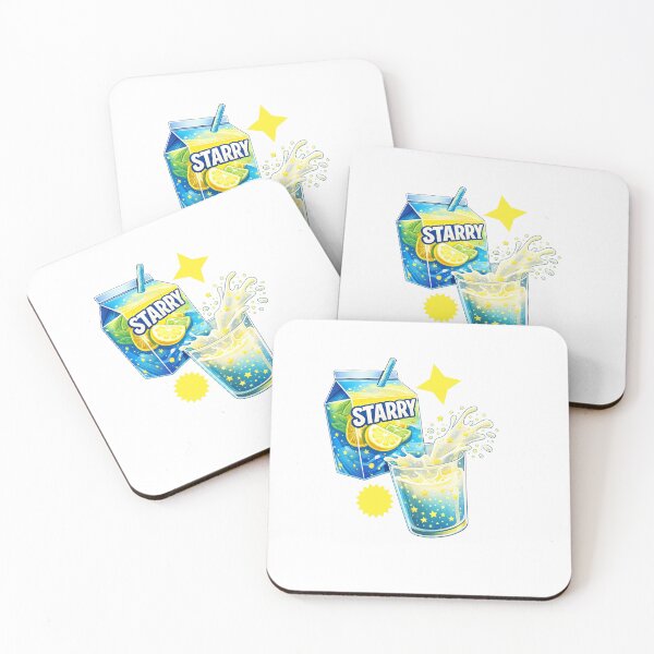 Item preview, Starry Lemon Soda Illustration designed and sold by Attivibe-1.