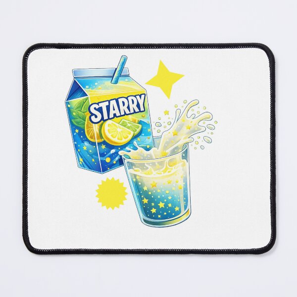 Item preview, Starry Lemon Soda Illustration designed and sold by Attivibe-1.