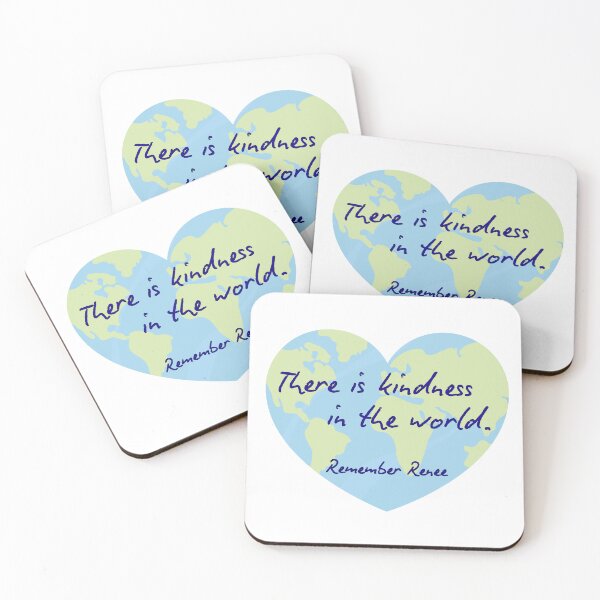 Item preview, There Is Kindness in the World | Remember Renee | Memorial Tribute Design designed and sold by ABOUT THE OIL.