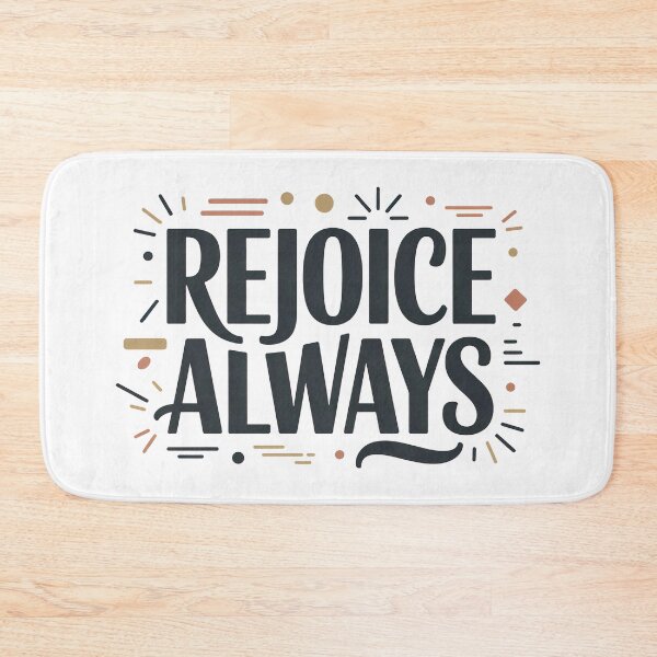 Item preview, Cute Bible Verse, Rejoice Always designed and sold by graphic-genie.