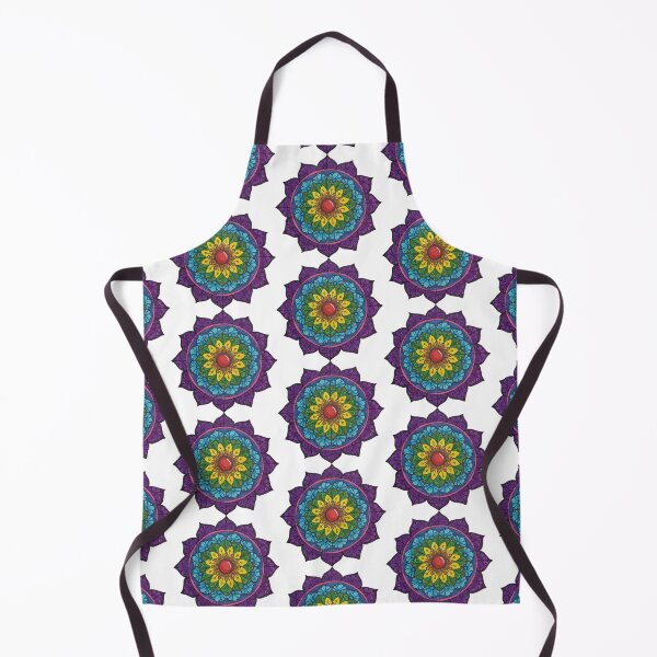 Item preview, blue hues mandala designed and sold by Goozeling.