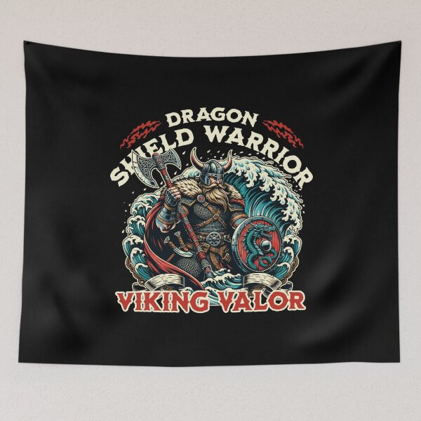 Item preview, Viking Shield Warrior Norse Heritage Dragon Shield designed and sold by scooterbaby.