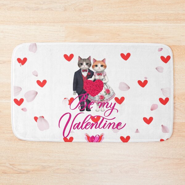Item preview, Be My Valentines Cats designed and sold by RoseAIArtRhythm.