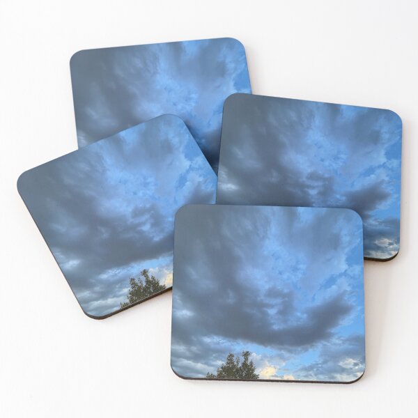 Item preview, Blue cloudy sky designed and sold by redsamm.