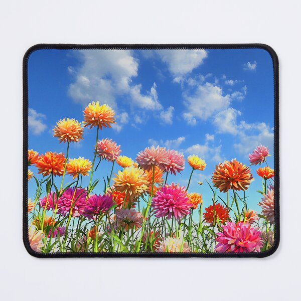 Item preview, Field Of Colorful Flowers Under Blue Sky designed and sold by DEC02.