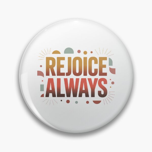 Item preview, Cute Bible Verse, Rejoice Always designed and sold by graphic-genie.