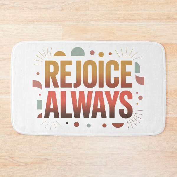 Item preview, Cute Bible Verse, Rejoice Always designed and sold by graphic-genie.