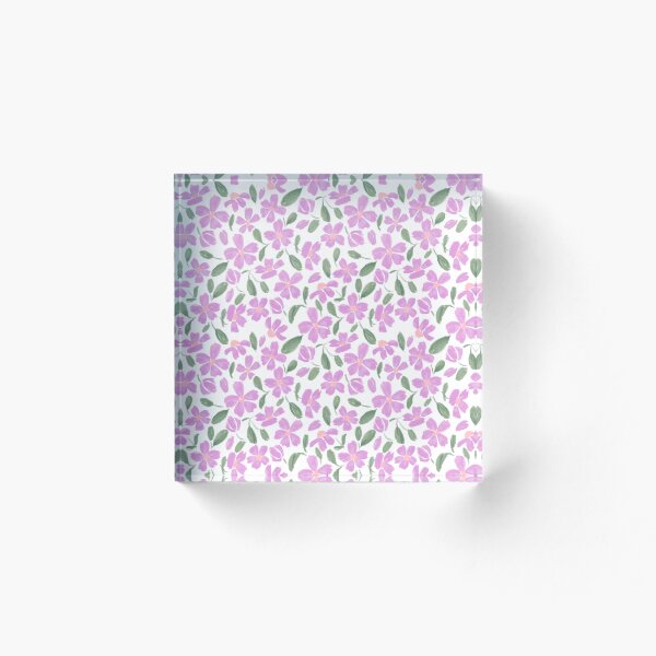 Item preview, lilac scribble flower pattern designed and sold by LKL-Designs.