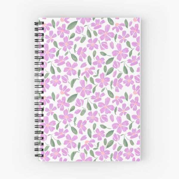 Item preview, lilac scribble flower pattern designed and sold by LKL-Designs.