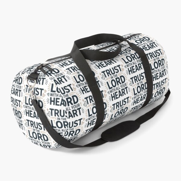 Item preview, Cute Bible Verse, Trust In The Lord With All Your Heart designed and sold by graphic-genie.