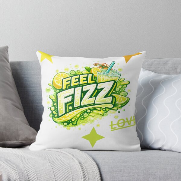 Item preview, Feel Fizz Love Refreshing Drink Art designed and sold by Attivibe-1.