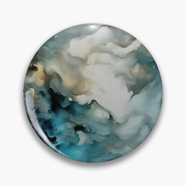Item preview, Storm Clouds and Ocean Currents Abstract Art designed and sold by taiche.