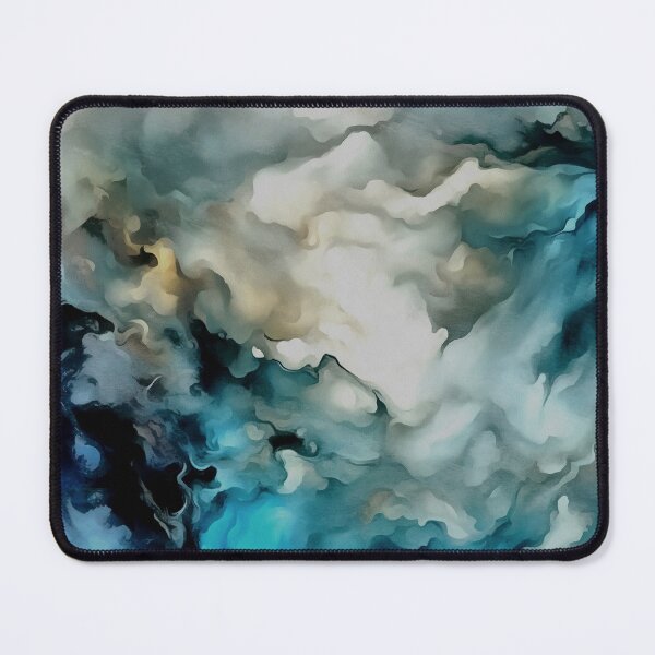 Item preview, Storm Clouds and Ocean Currents Abstract Art designed and sold by taiche.