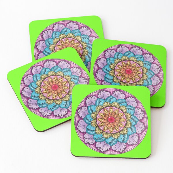 Item preview, pink and purple mandala designed and sold by Goozeling.