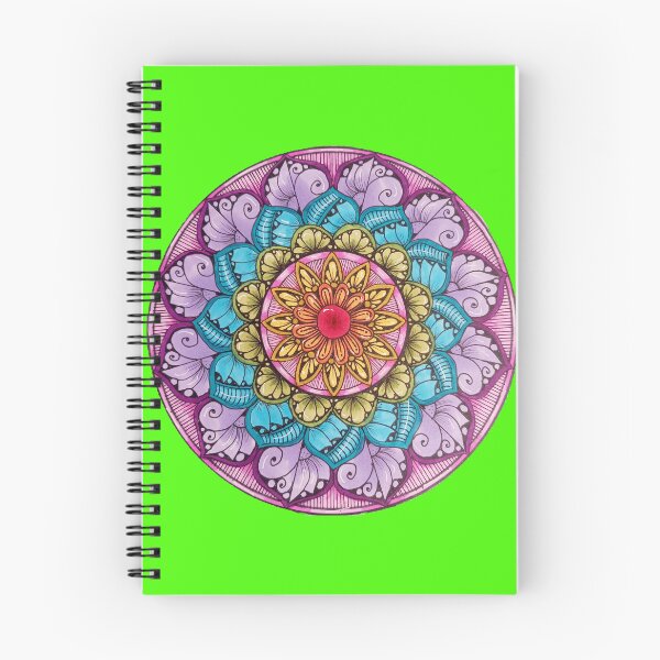 Item preview, pink and purple mandala designed and sold by Goozeling.