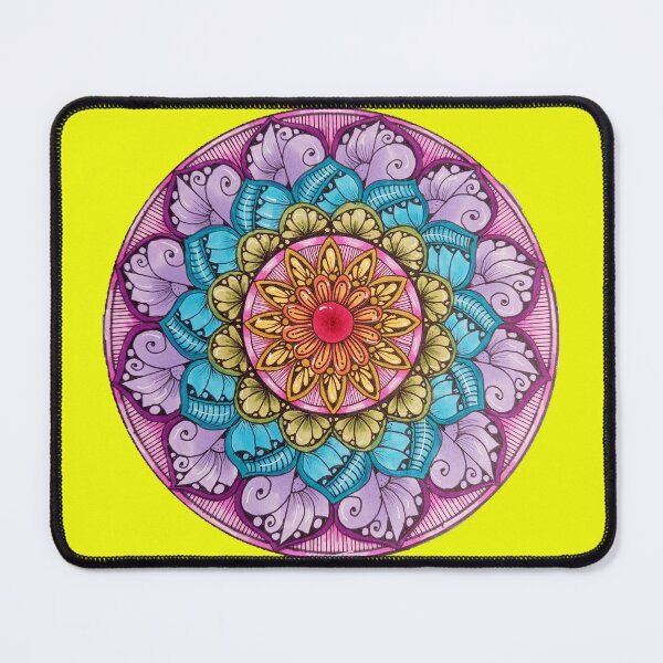 Item preview, pink and purple mandala designed and sold by Goozeling.