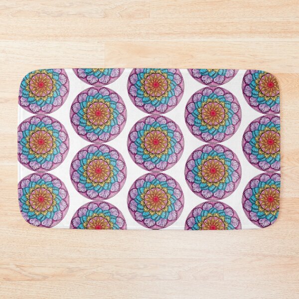 Item preview, pink and purple mandala designed and sold by Goozeling.