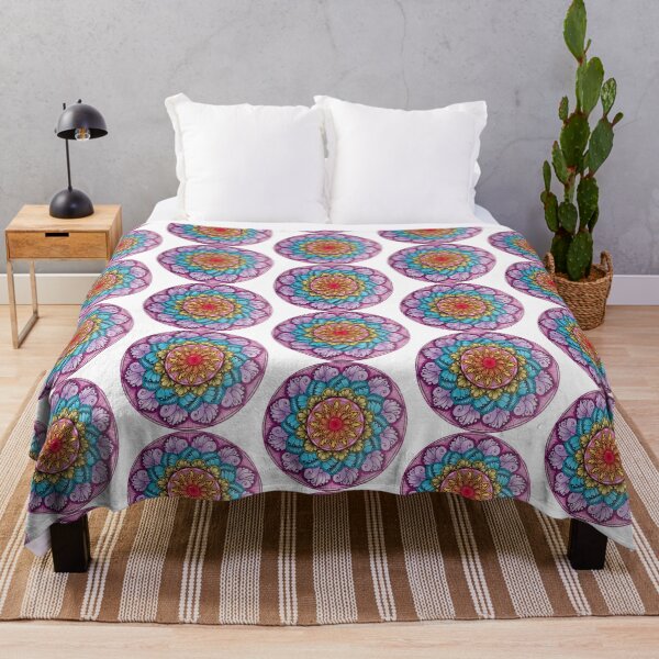 Item preview, pink and purple mandala designed and sold by Goozeling.