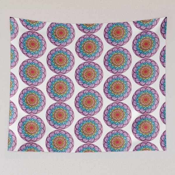 Item preview, pink and purple mandala designed and sold by Goozeling.