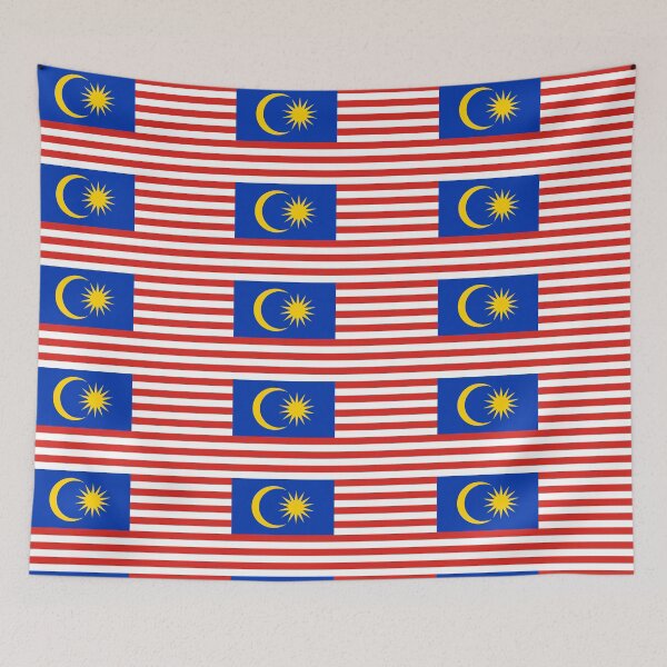 Item preview, Malaysian Flag- Show your love for Malaysia! designed and sold by AlaskaExtreme.