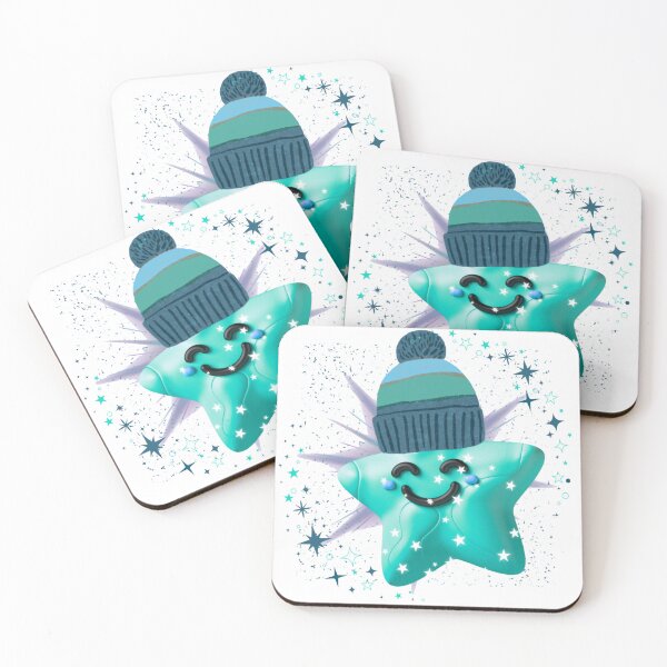 Item preview, "Smiling Star, Winter's Stream"  designed and sold by MayaMaliStudio.