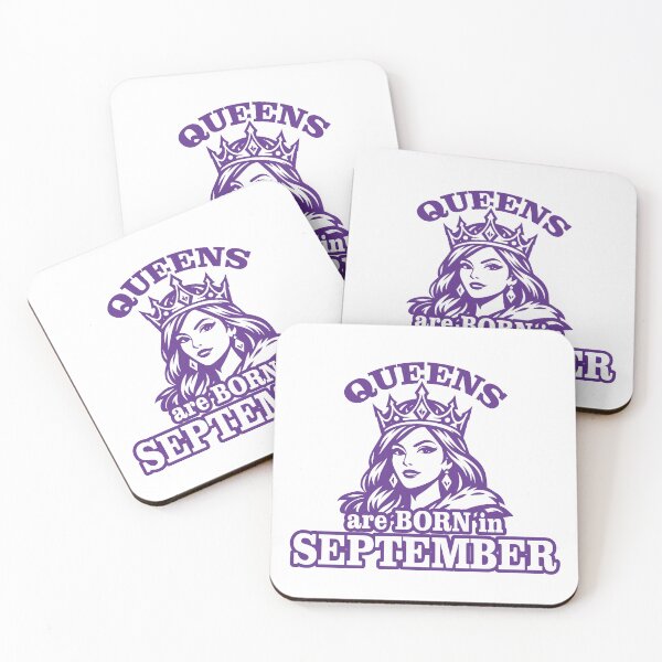 Item preview, Queens Are Born in September – Birthday Queen Crown Illustration designed and sold by TipTop GFX.