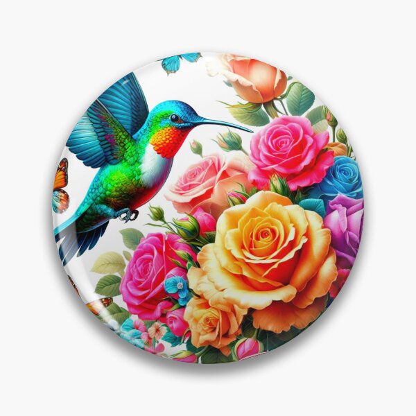 Item preview, MoM / Shí Ma (my mom) Butterflies,  hummingbirds and flowers  designed and sold by NativeGraffix.