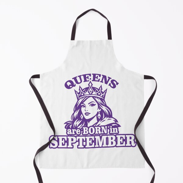 Item preview, Queens Are Born in September – Birthday Queen Crown Illustration designed and sold by TipTop GFX.