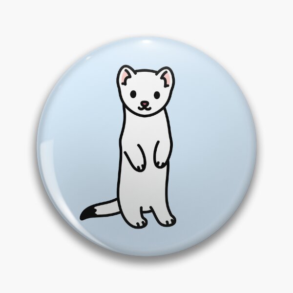 Item preview, Japanese Weasel designed and sold by littlemandyart.