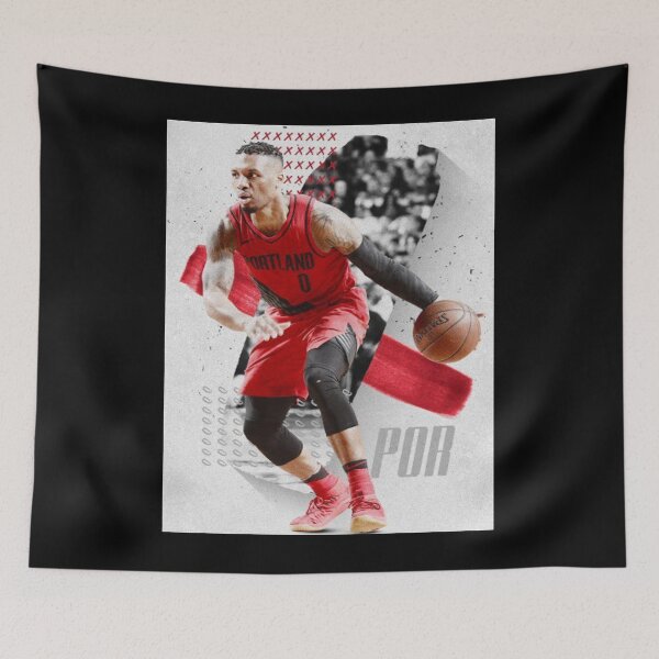Item preview, Damian Lillard of the Portland Trailblazers designed and sold by FalguniShankar.