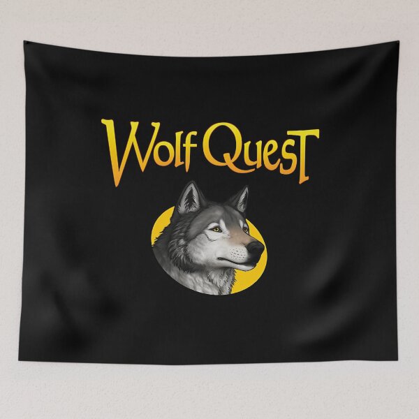 Item preview, Wolfquest Logo designed and sold by DaiLegros.