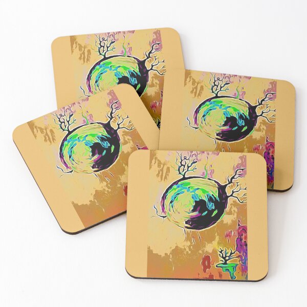 Item preview, Planètes et Arbres by ElitebyElise  designed and sold by ElitebyElise.