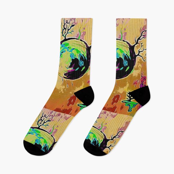 Item preview, Planètes et Arbres by ElitebyElise  designed and sold by ElitebyElise.