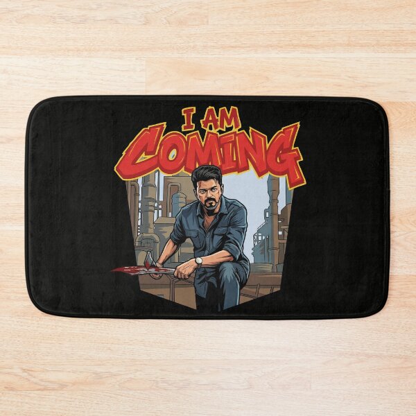 Item preview, I AM COMING Thalapathy Vijay Mass Jana Nayagan Inspired Tamil Movie Fan Art designed and sold by sudhareditz.