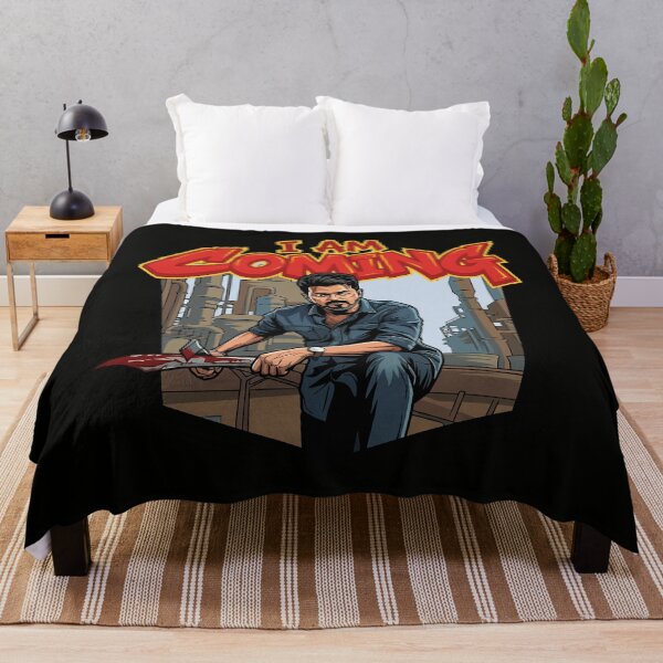 Item preview, I AM COMING Thalapathy Vijay Mass Jana Nayagan Inspired Tamil Movie Fan Art designed and sold by sudhareditz.
