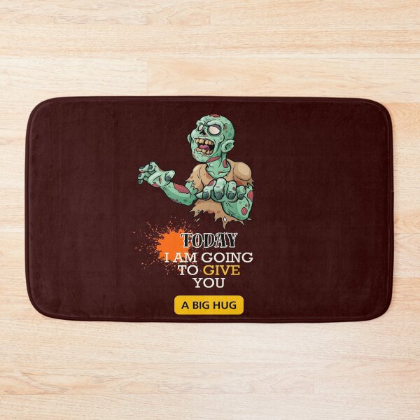 Item preview, Zombie Hug – Funny Creepy Horror Humor Illustration designed and sold by Innovate Light Art.