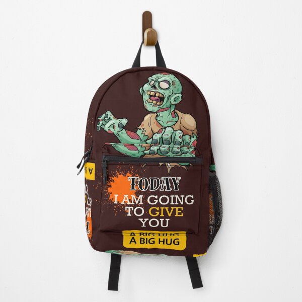 Item preview, Zombie Hug – Funny Creepy Horror Humor Illustration designed and sold by Innovate Light Art.