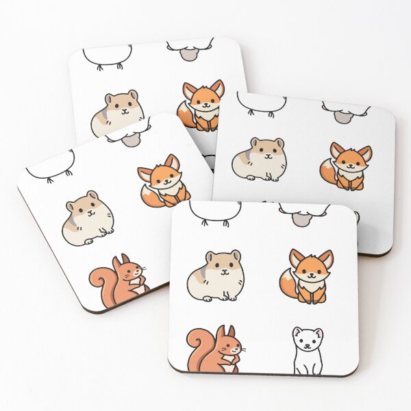 Item preview, Hokkaido Animals Sticker Pack designed and sold by littlemandyart.