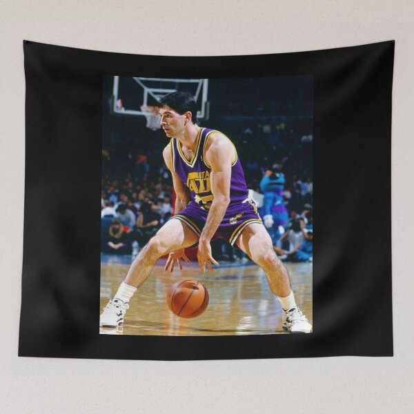 Item preview, John Stockton Basketball Legend Vintage Bootleg Graphic Retro designed and sold by FalguniShankar.