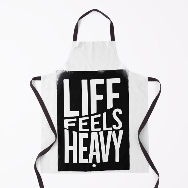 Item preview, Life Feels Heavy – Dark Emotional Typography Streetwear Design designed and sold by KJ Frost.
