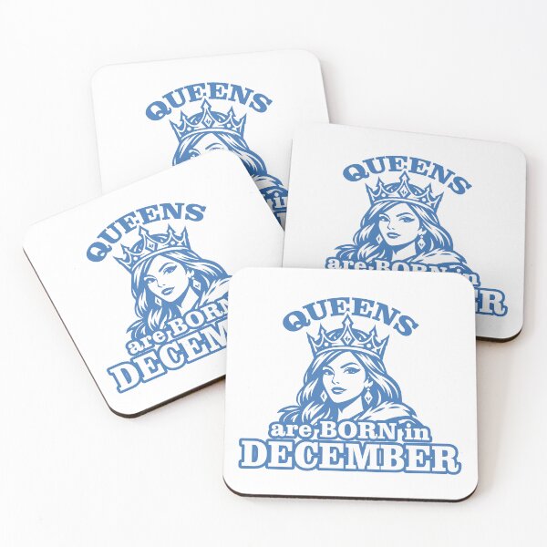 Item preview, Queens Are Born in December – Birthday Queen Crown Illustration designed and sold by TipTop GFX.