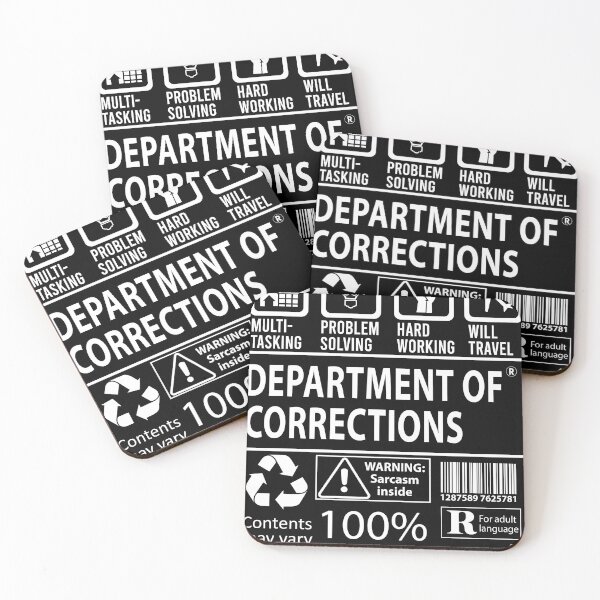 Item preview, Department Of Corrections designed and sold by felstore690.