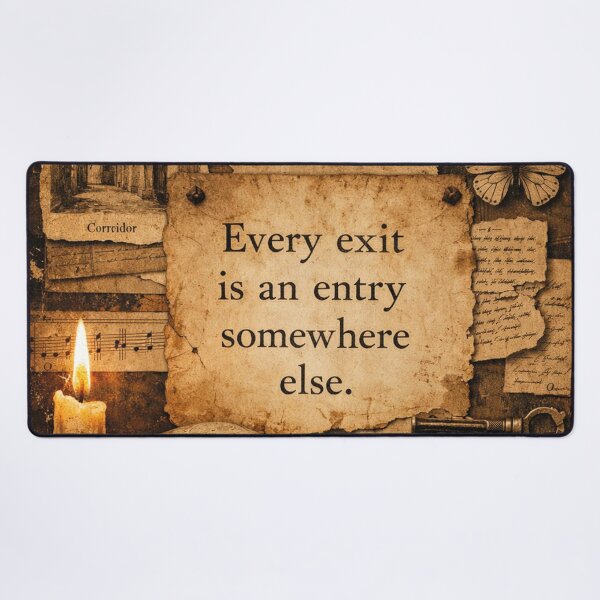 Item preview, Every exit is an entry Dark Academia Design designed and sold by Mauswohn.