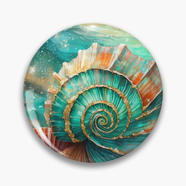 Item preview, Vibrant Underwater Shell Fantasy designed and sold by purplesensation.