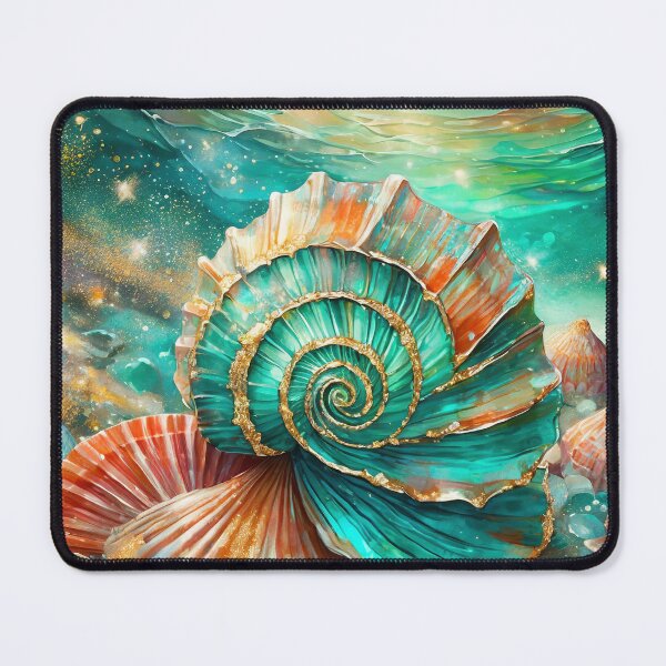 Item preview, Vibrant Underwater Shell Fantasy designed and sold by purplesensation.